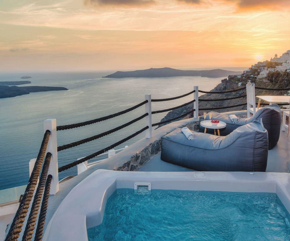 Luxury Villa, Sea View | Balcony view