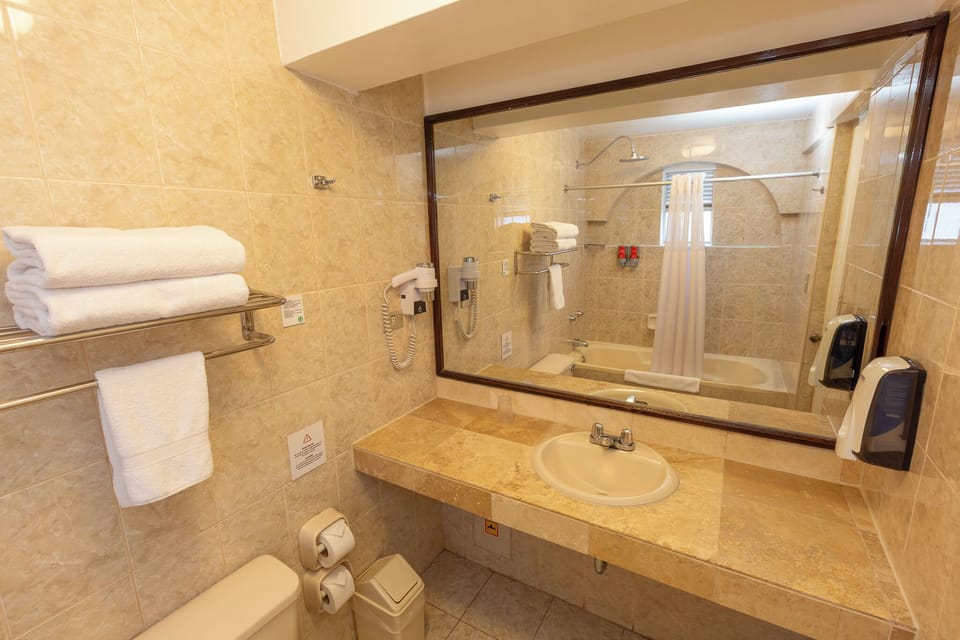 Superior Room, 2 Twin Beds | Bathroom | Shower, free toiletries, hair dryer, towels