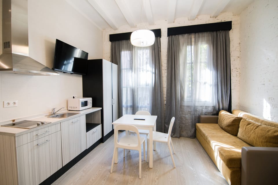 Apartment for 6 People | Living area | Smart TV