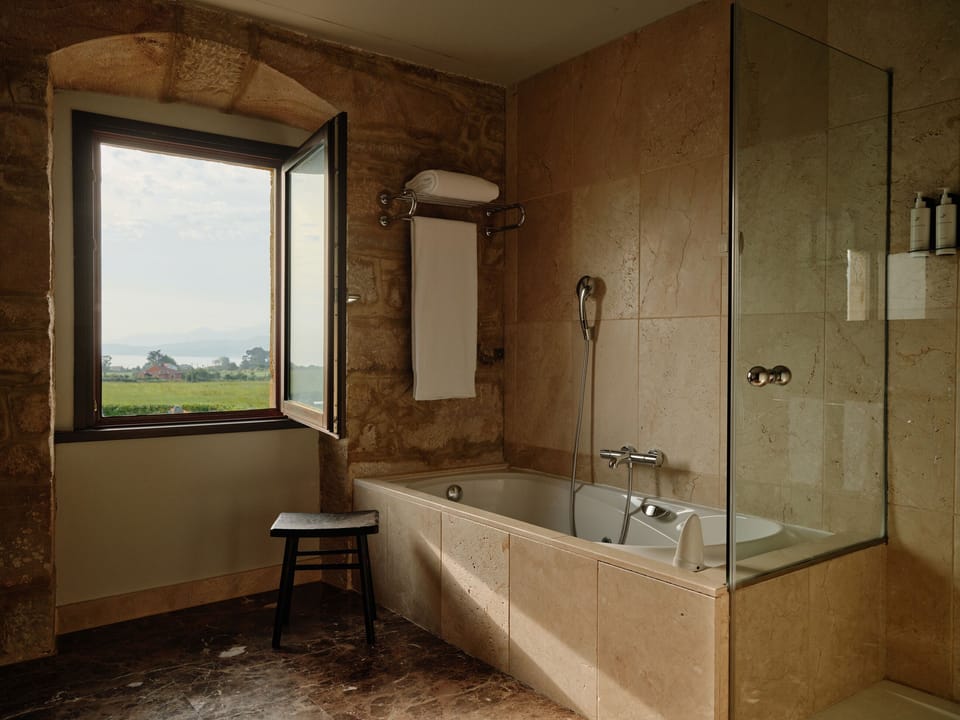 Suite, Tower | Bathroom | Separate tub and shower, eco-friendly toiletries, hair dryer, bathrobes