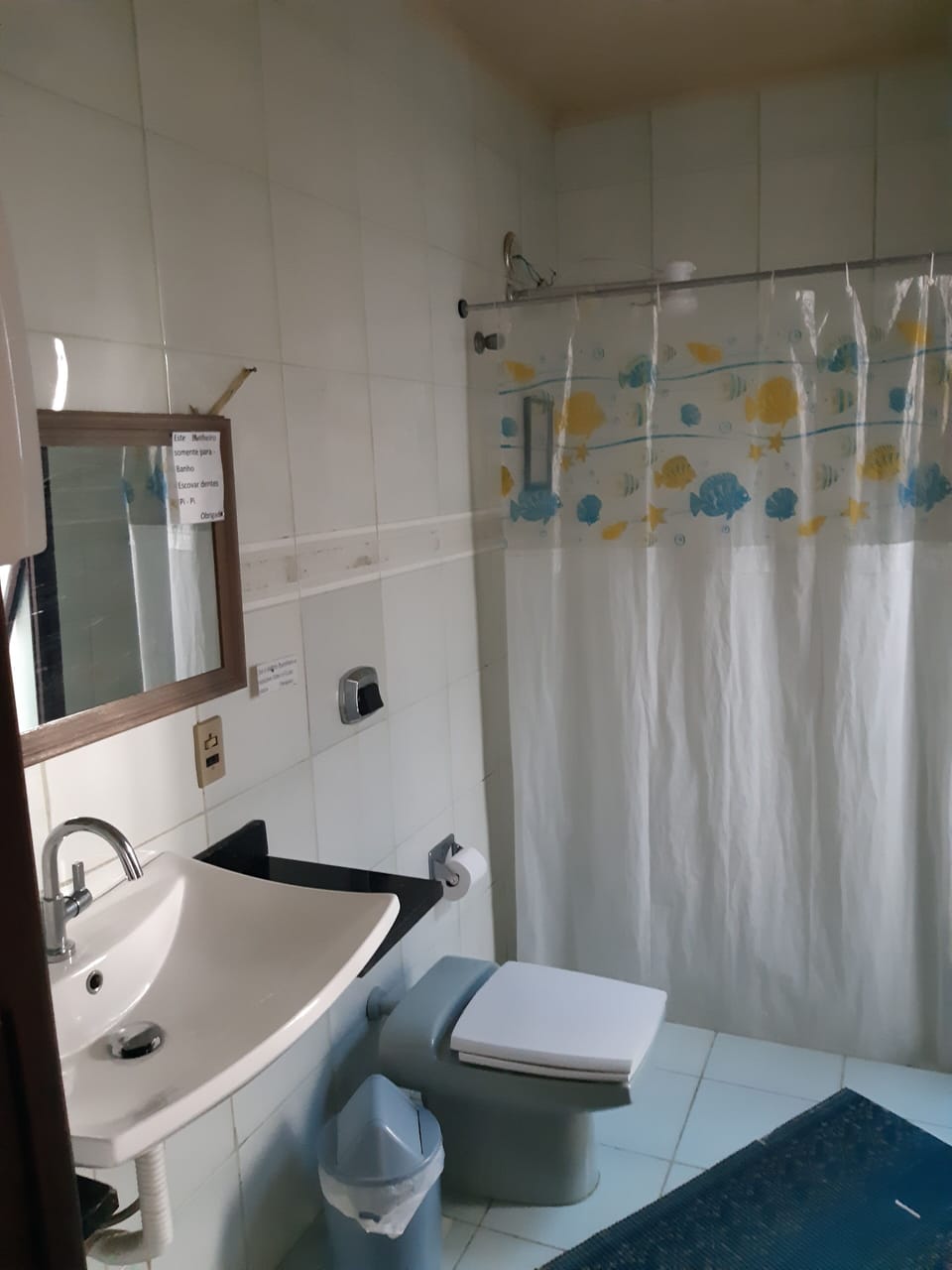 Shower, towels
