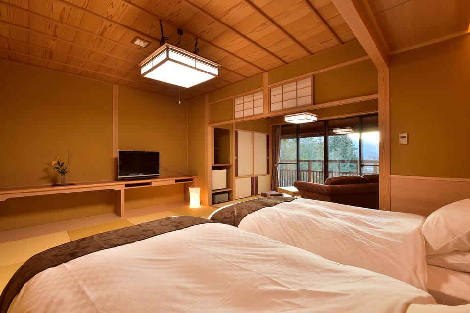 Japanese Modern Bedroom (50 Sqm), Non Smoking | Premium bedding, in-room safe, blackout drapes, iron/ironing board