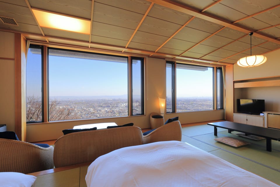 Japanese Western Style Room -KODEMARI- Non Smoking  | In-room safe, WiFi (free), bed sheets