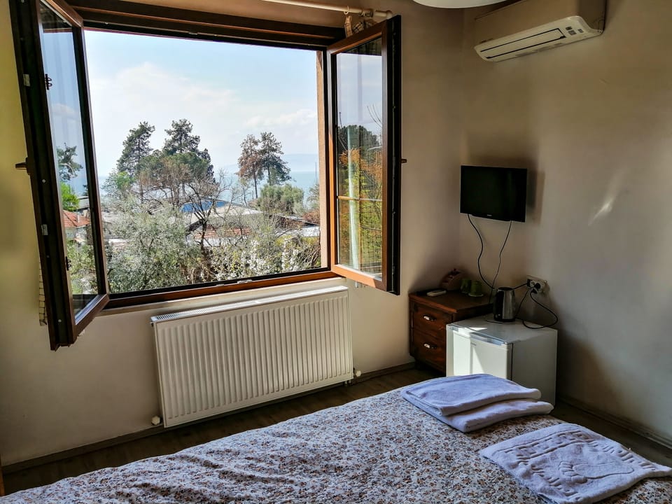 Standard Double Room, Balcony, Lake View | Premium bedding, individually furnished, desk, blackout drapes