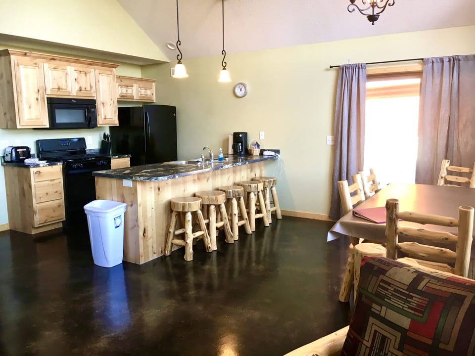 Villa, 2 Bedrooms, River View | Private kitchen | Coffee/tea maker, freezer