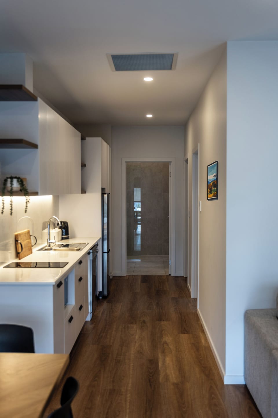 Family Apartment | Private kitchen | Fridge, electric kettle