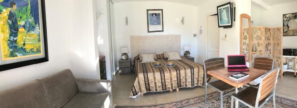 Studio (Terrace) | Iron/ironing board, free cribs/infant beds, free WiFi