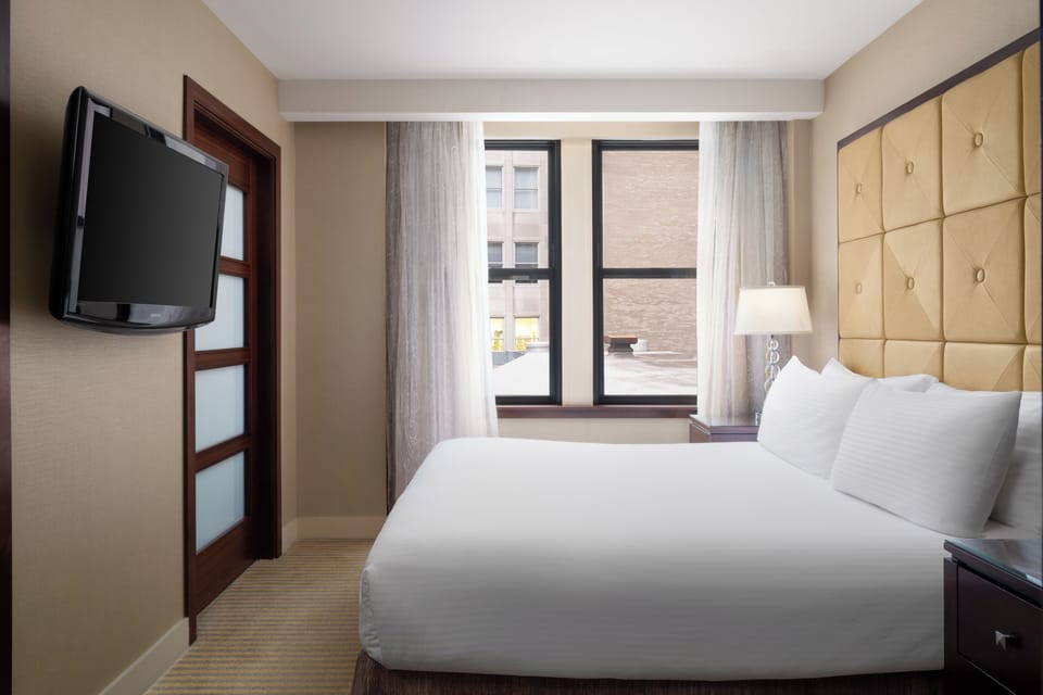 Millennium Suite King | Egyptian cotton sheets, premium bedding, down comforters, pillowtop beds