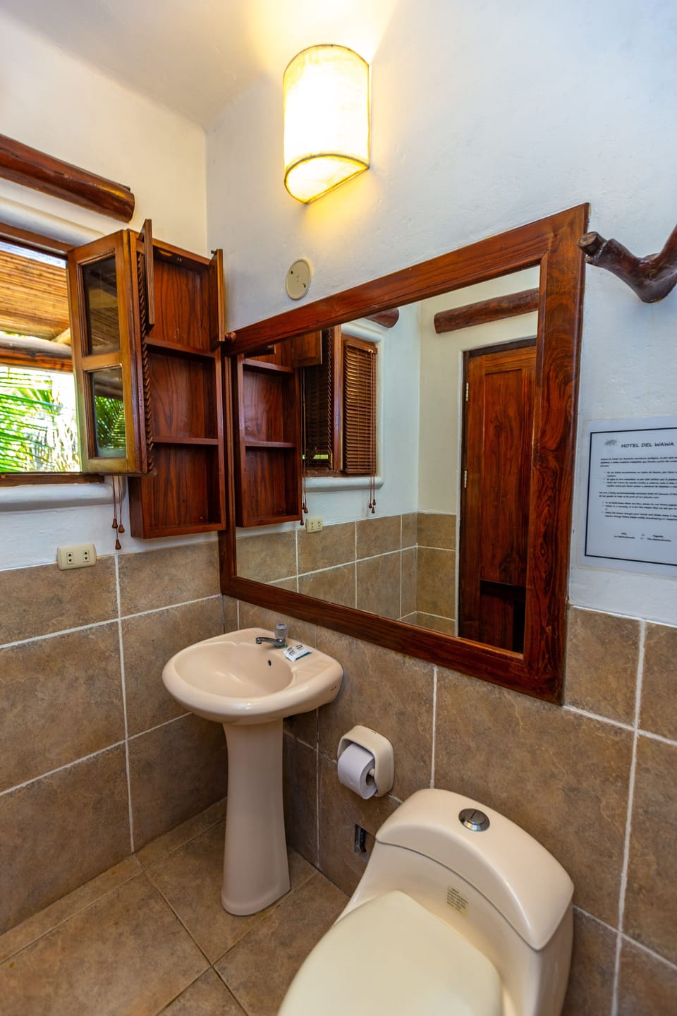 Double Queen Bed, garden view, air condition, tv and frigobar.  | Bathroom | Shower, hair dryer (on request)