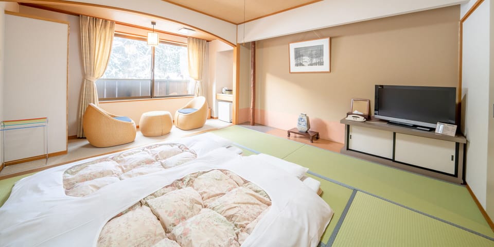 Japanese Traditional Room | In-room safe, WiFi (free), bed sheets