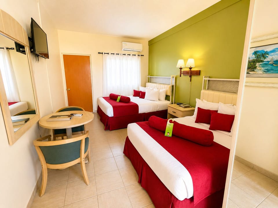 Standard Double Room | Premium bedding, memory foam beds, in-room safe, blackout drapes
