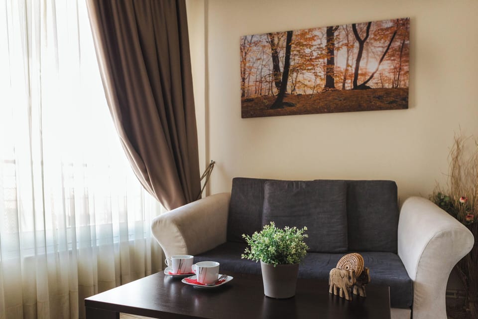 Comfort Triple Room, 3 Twin Beds | Living area