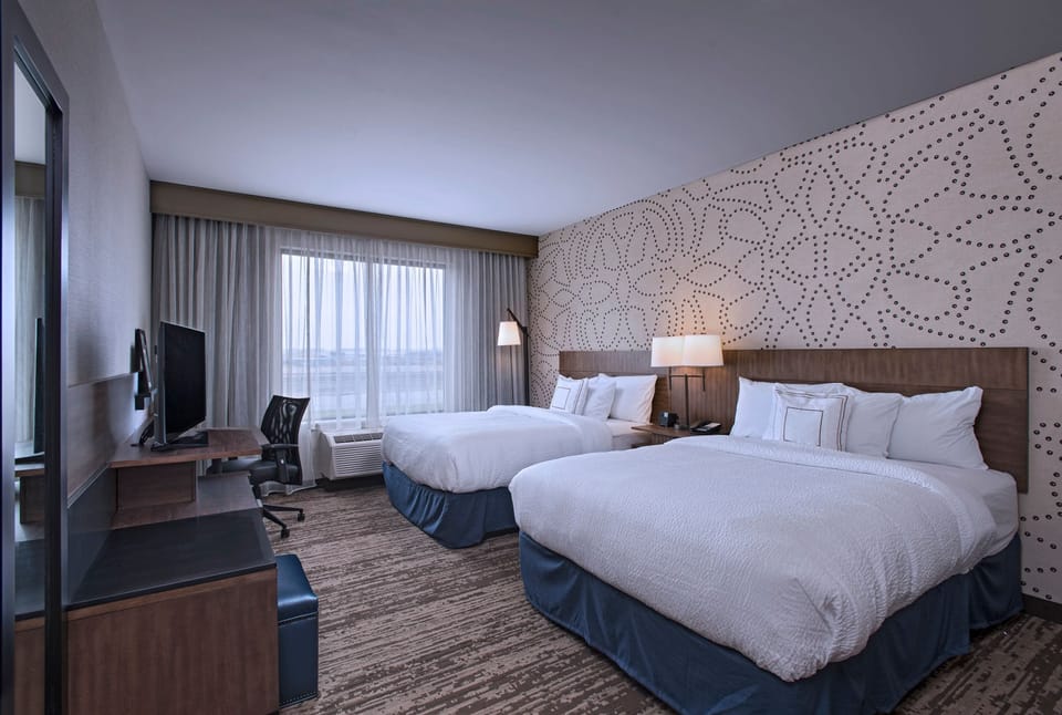 In-room safe, desk, blackout drapes, iron/ironing board