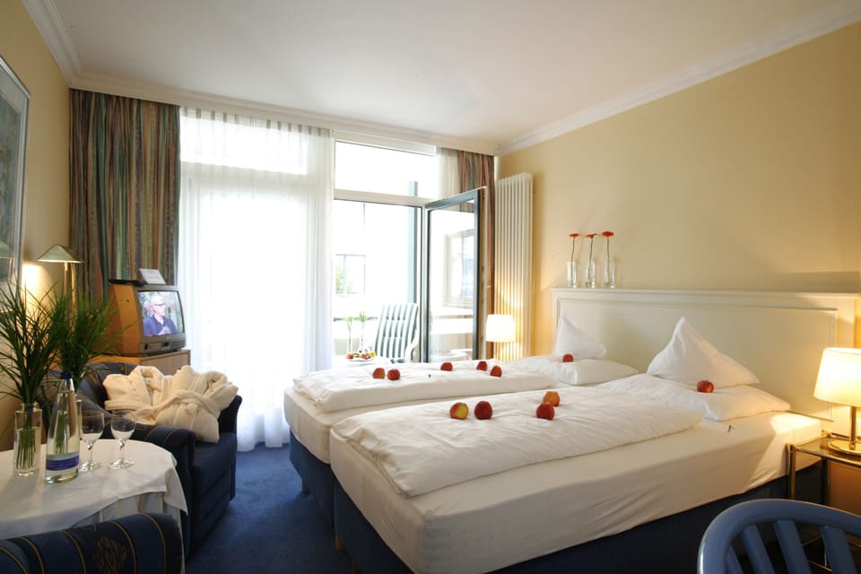 Standard Double Room | Premium bedding, minibar, in-room safe, individually decorated