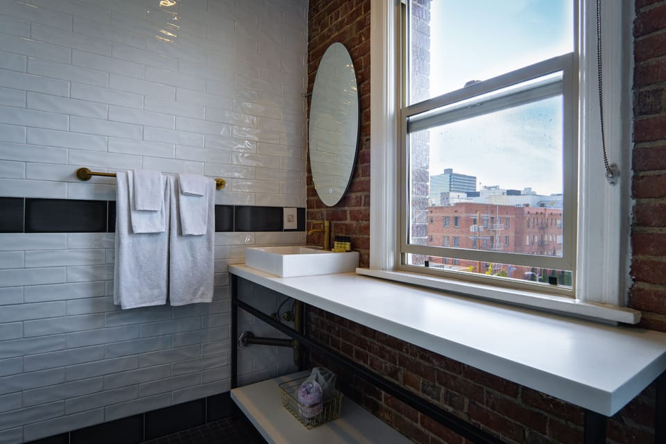 Two Full Beds | Desk, iron/ironing board, free WiFi, bed sheets