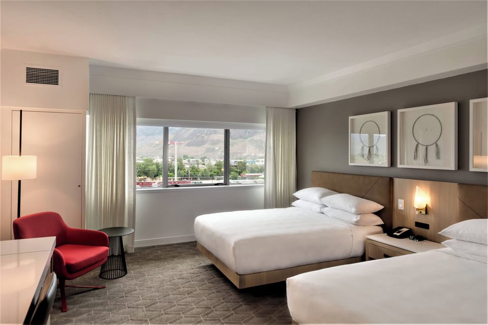 Room, 2 Queen Beds | Premium bedding, in-room safe, desk, laptop workspace