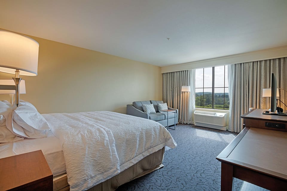 Room, 1 King Bed with Sofa bed, Non Smoking, Refrigerator | In-room safe, desk, iron/ironing board, travel crib