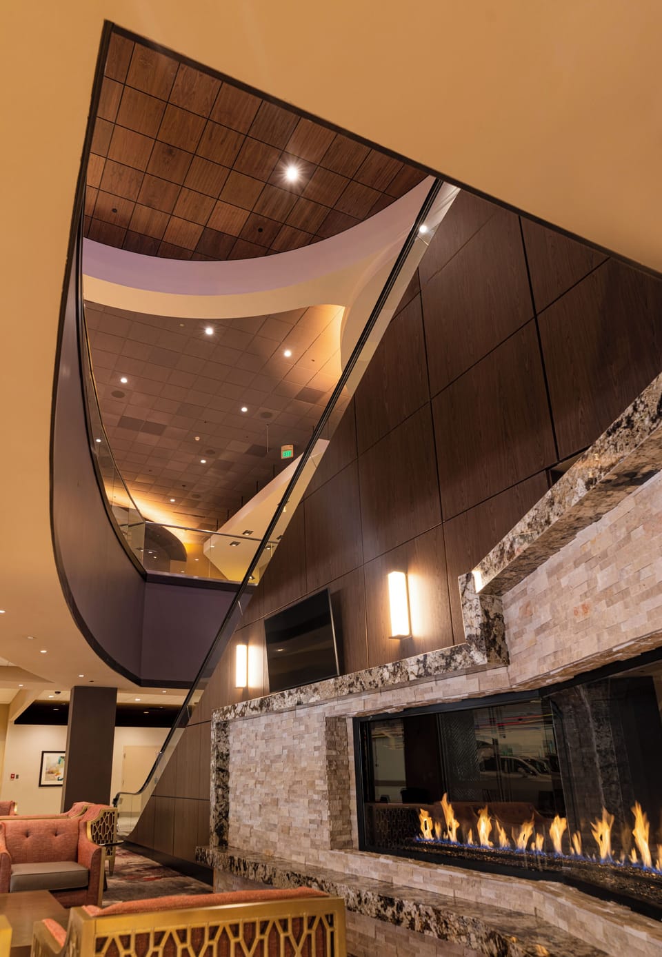 Lobby sitting area