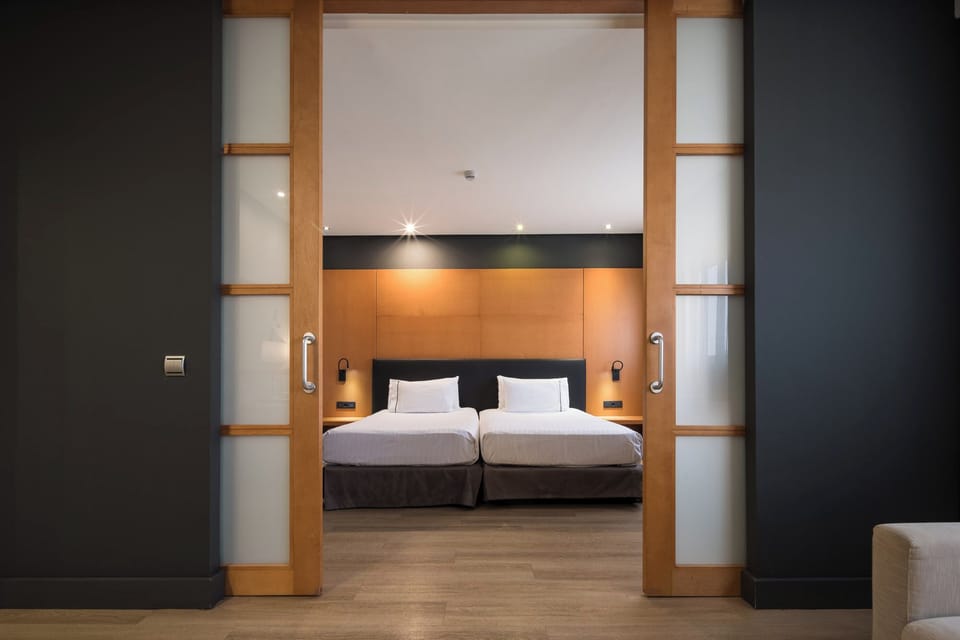 Down comforters, minibar, in-room safe, desk