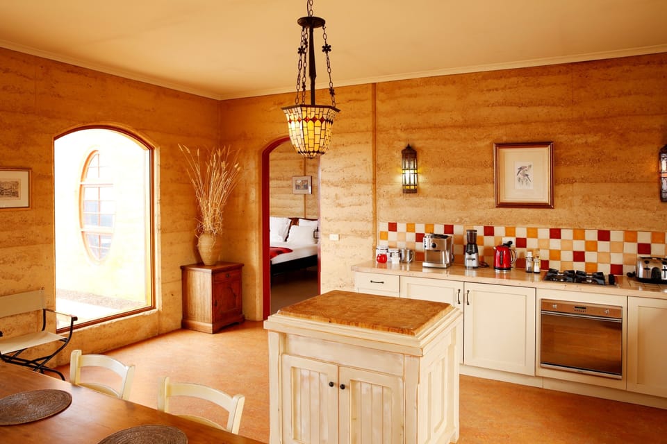 Panoramic House, 1 Bedroom, Terrace, Ocean View (Sky House) | Private kitchen | Fridge, microwave, electric kettle, highchair