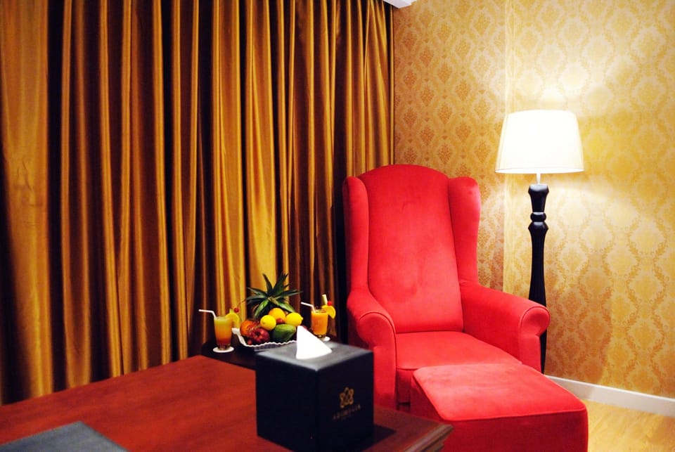 Minibar, in-room safe, desk, WiFi (free)