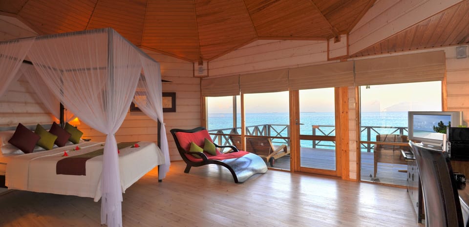 Jacuzzi Water Villa | 1 bedroom, premium bedding, minibar, in-room safe