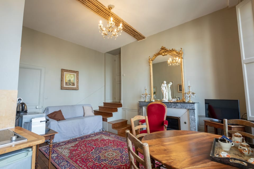 Duplex (Le Coin des Secrets) | Living area | Flat-screen TV