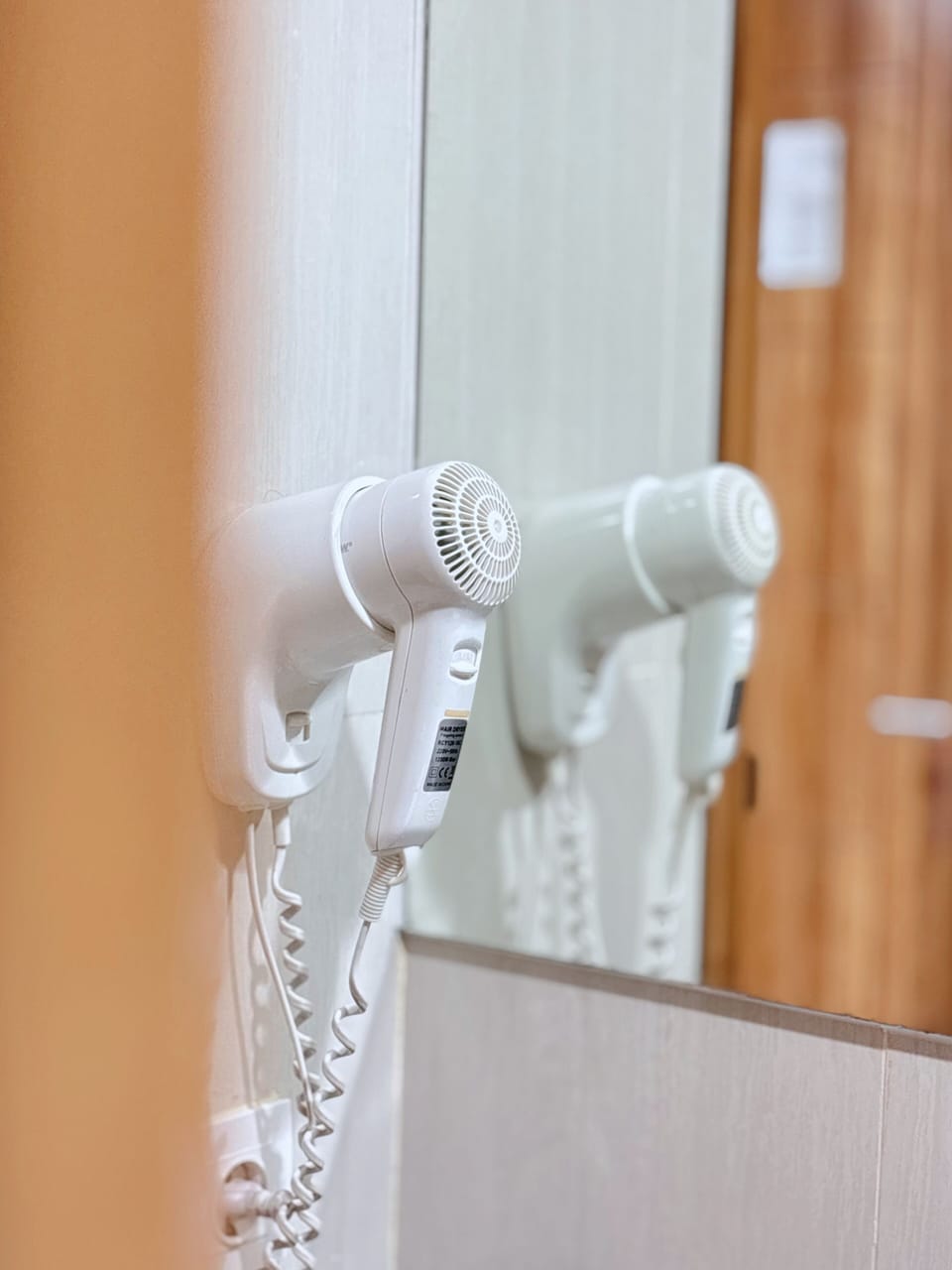 Shower, free toiletries, hair dryer, slippers