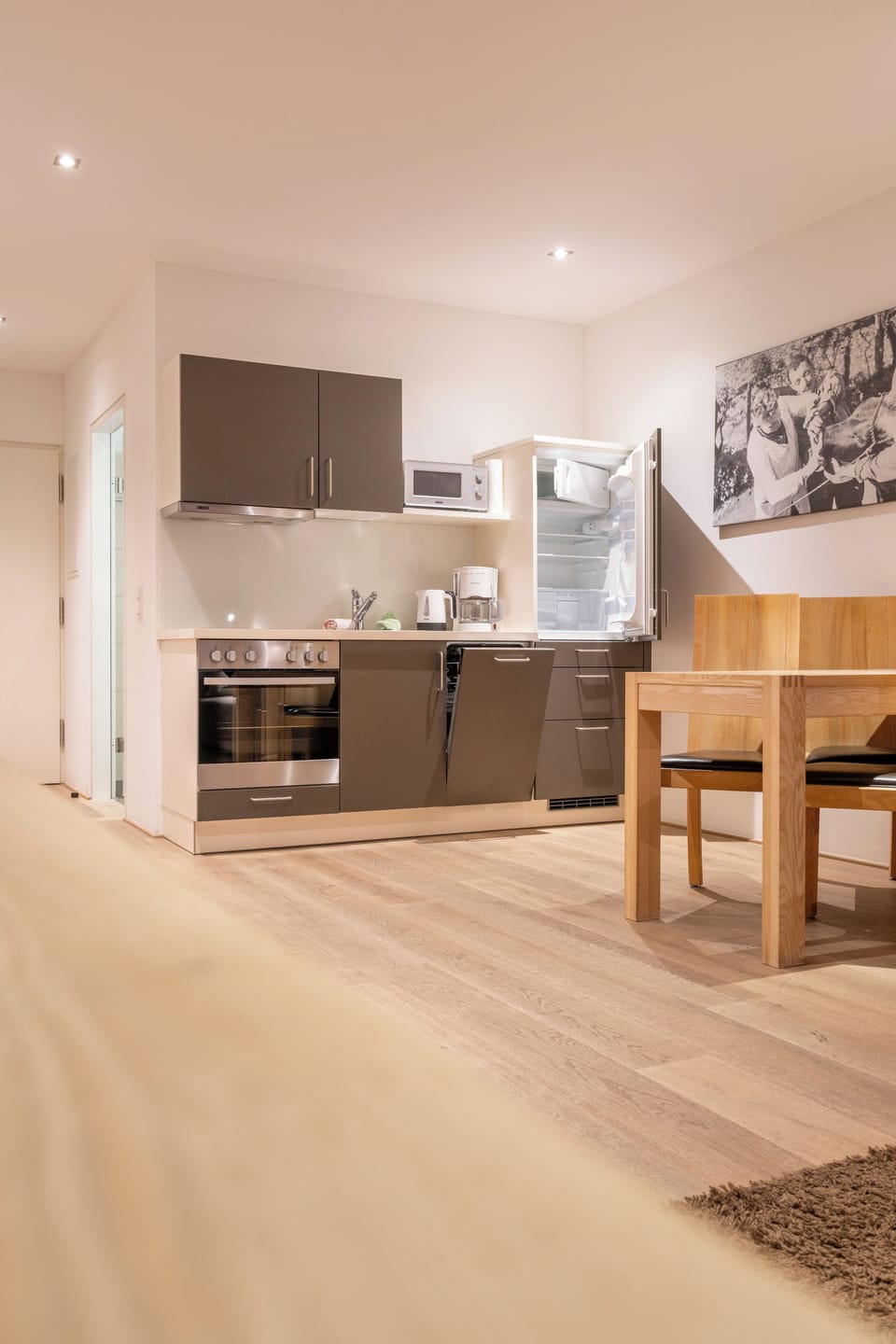 1 Schlafzimmer-Apartment | Hypo-allergenic bedding, in-room safe, blackout drapes, soundproofing