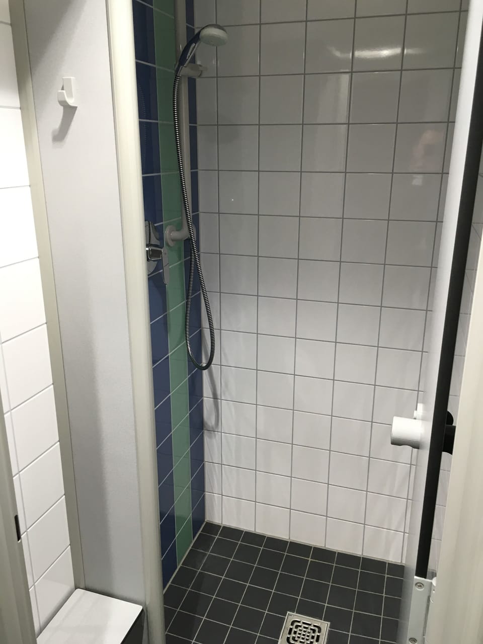 Shower, towels