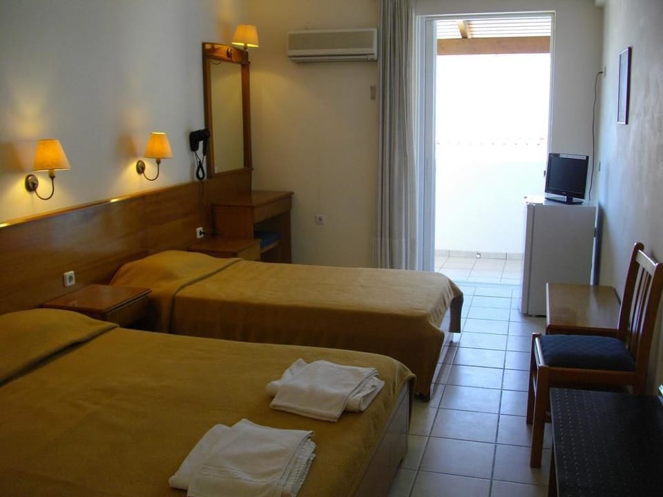 In-room safe, desk, iron/ironing board, free cribs/infant beds
