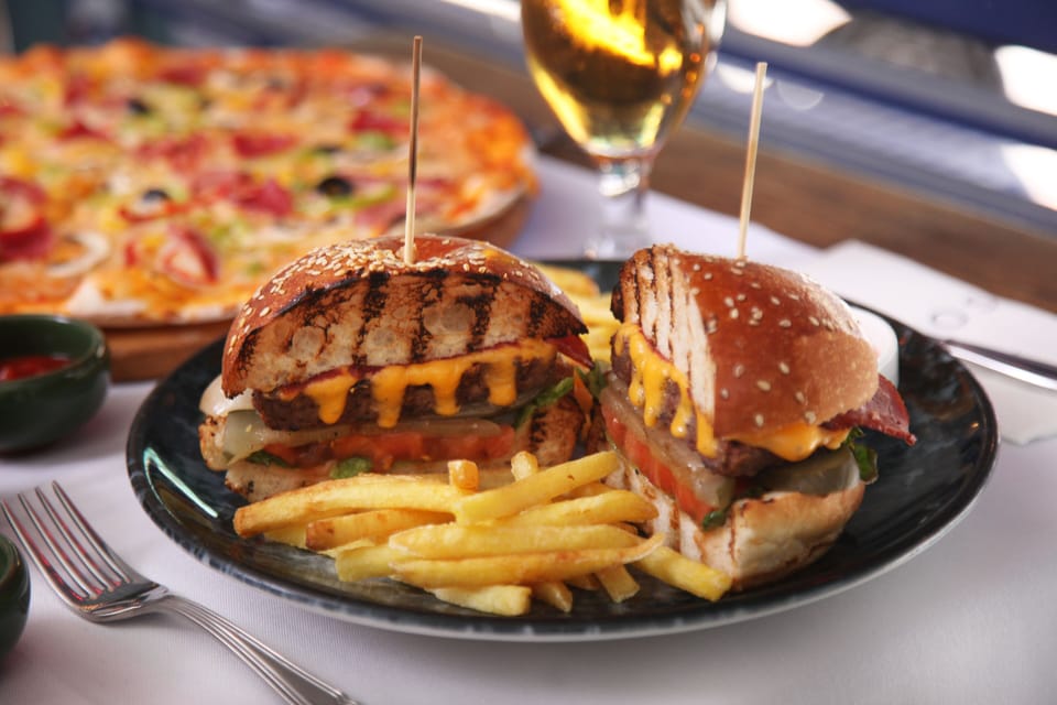 Lunch and dinner served