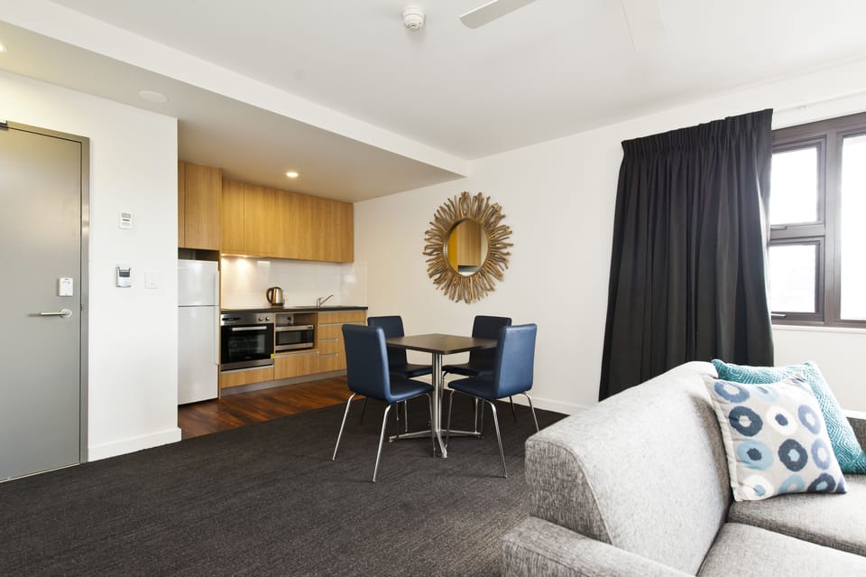 Executive Apartment, 1 Bedroom | Living area | 40-inch flat-screen TV with digital channels, TV