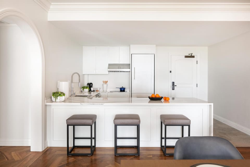 Presidential Suite, 2 Bedrooms | Private kitchen | Coffee/tea maker