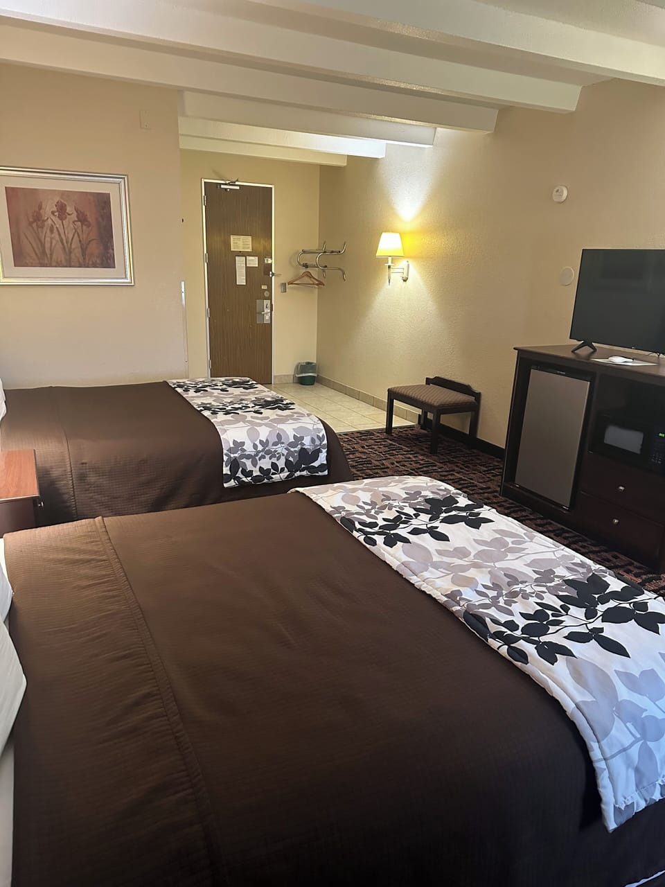 Standard Room 2 Queen Beds | Free WiFi, bed sheets