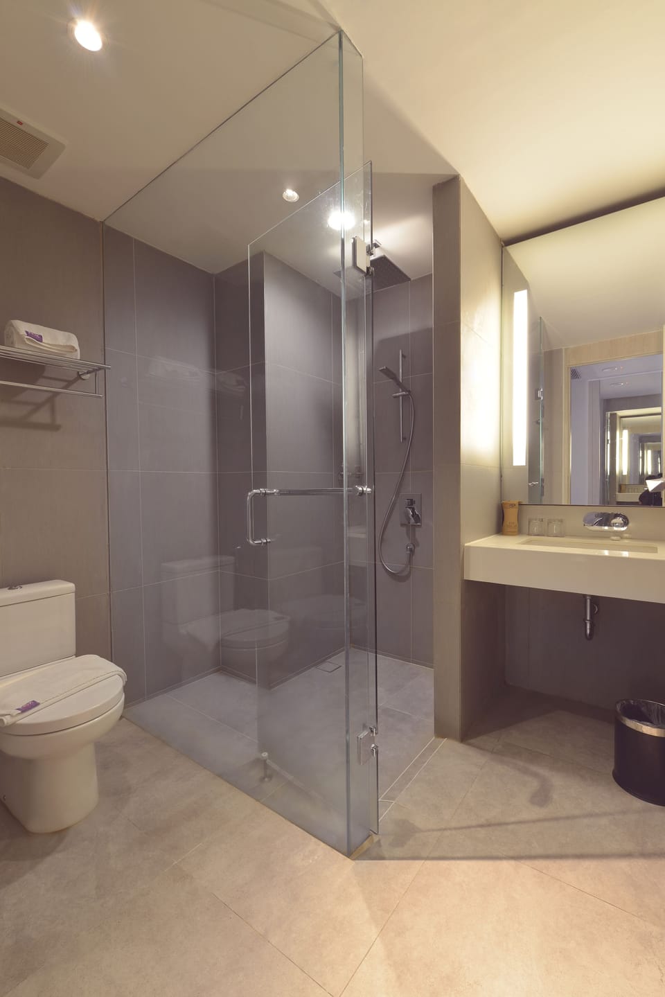Executive Room | Bathroom | Shower, free toiletries, hair dryer, slippers