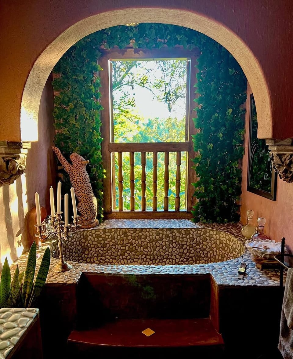 Room (Many Moons) | Bathroom | Separate tub and shower, free toiletries, hair dryer, bathrobes
