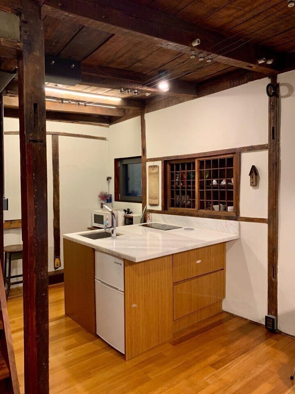 Nook | Private kitchen | Fridge, microwave, stovetop, toaster
