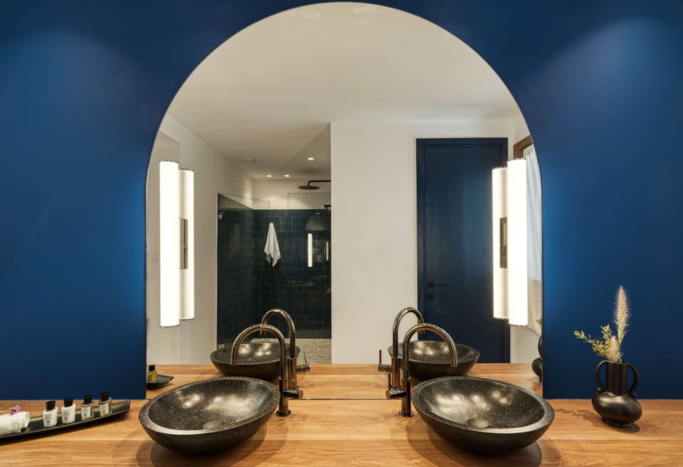 Paradise Villa with Private Pool and Outdoor Jetted Tub | Bathroom | Shower, designer toiletries, hair dryer, bathrobes