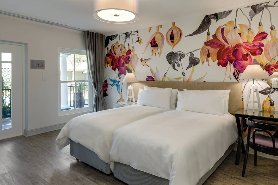 Room, 2 Twin Beds | Minibar, in-room safe, desk, blackout drapes