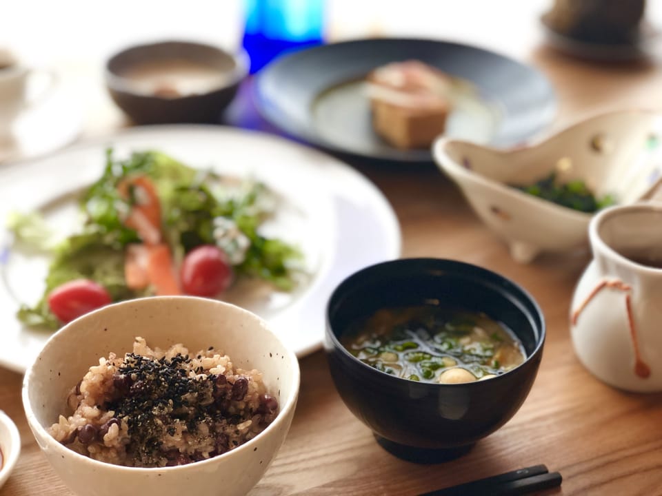 Daily Japanese breakfast for a fee