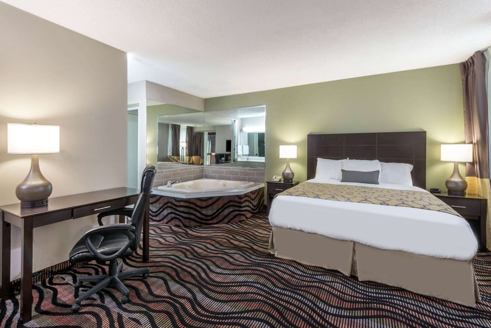 In-room safe, desk, blackout drapes, iron/ironing board