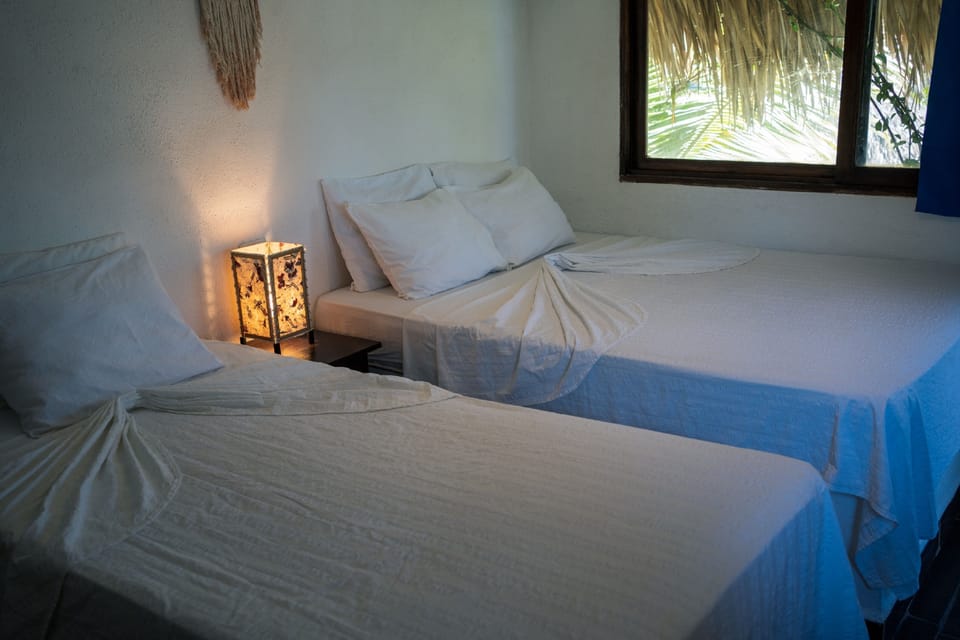 Triple Room with Sea View  | Egyptian cotton sheets, premium bedding, Tempur-Pedic beds, bed sheets