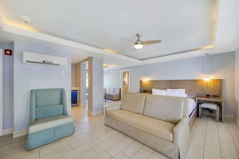 Family Suite, Multiple Beds (Self check-in) | Living area | 42-inch LED TV with satellite channels, TV
