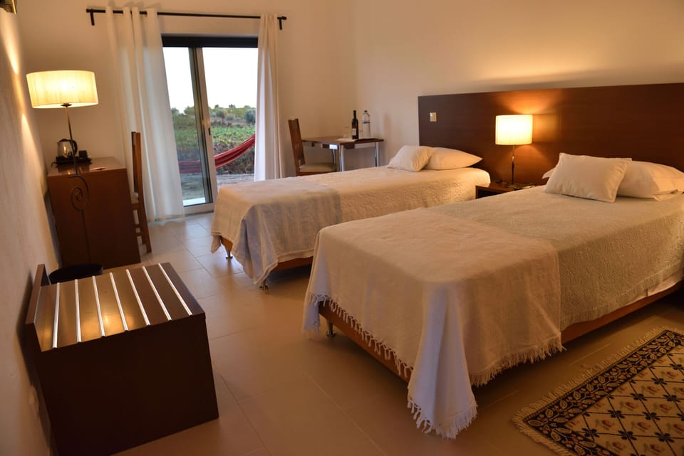 Comfort Twin Room, 2 Twin Beds, Accessible, Vineyard View | Minibar, desk, soundproofing, rollaway beds