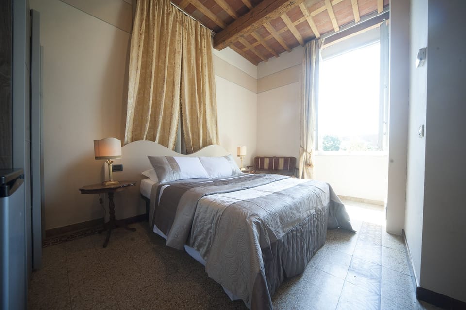 Double Room | Premium bedding, down comforters, memory foam beds, desk