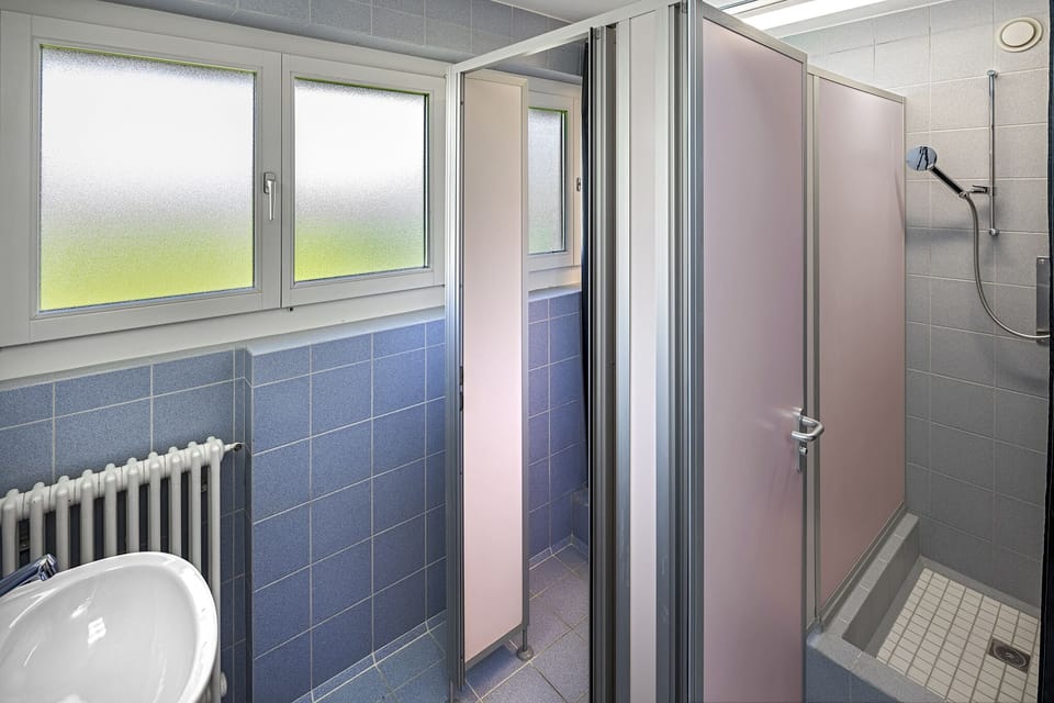 Shower, towels