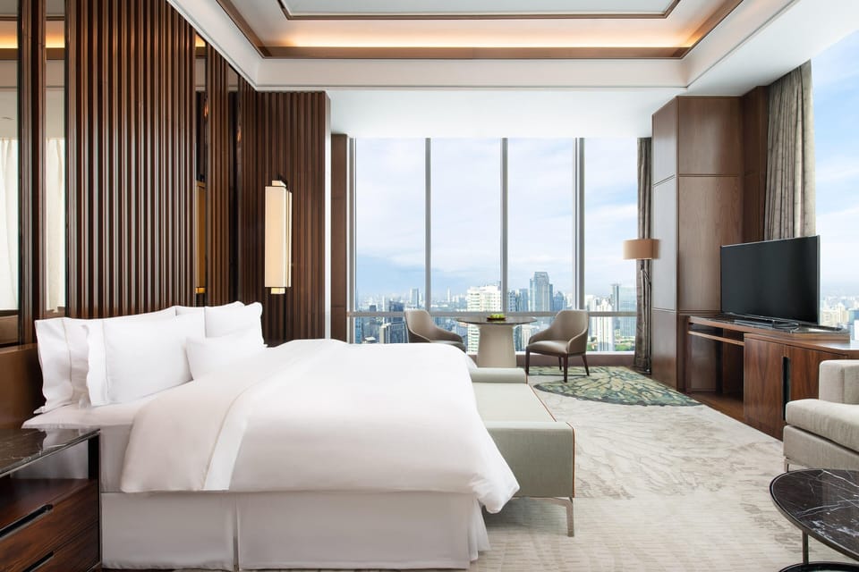Presidential Suite, 1 Bedroom | Premium bedding, down comforters, minibar, in-room safe