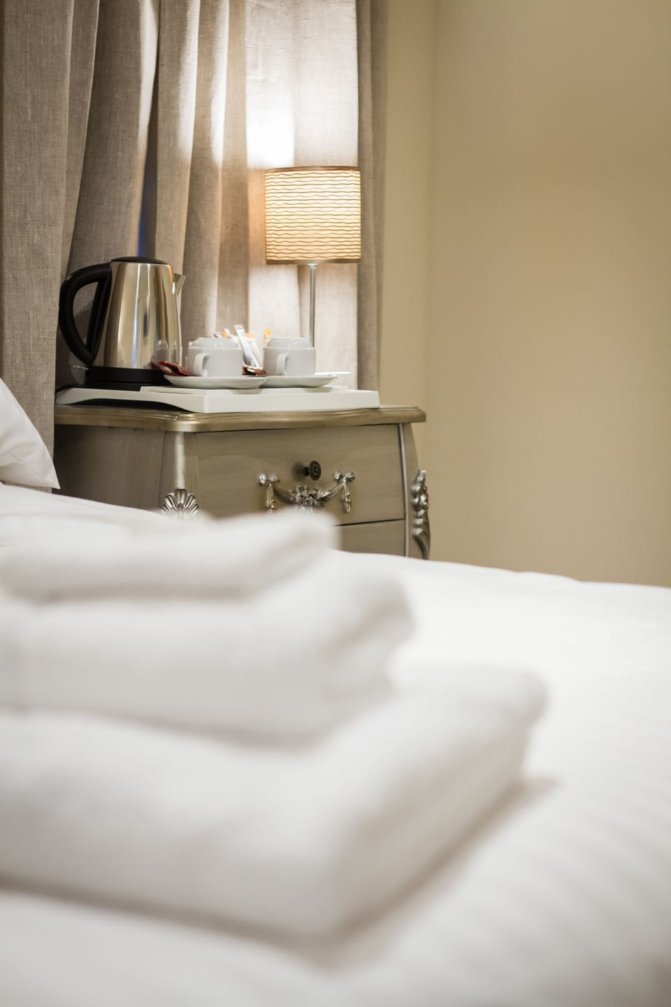 Comfort Double Room | Desk, blackout drapes, iron/ironing board, free WiFi