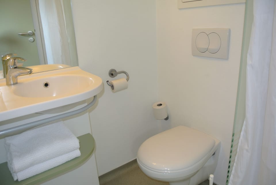 Triple Room, Multiple Beds | Bathroom | Shower, eco-friendly toiletries, towels
